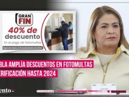 Amplían programa de descuentos para fotomultas y verificación en Puebla