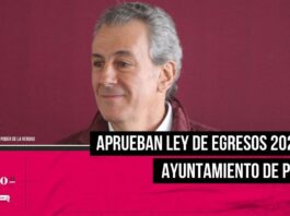 Aprueban Ley de Egresos de Puebla