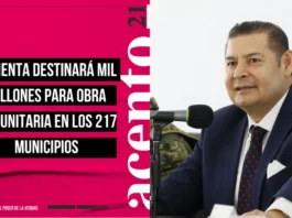 Armenta destinará mil millones para obra comunitaria en los 217 municipios