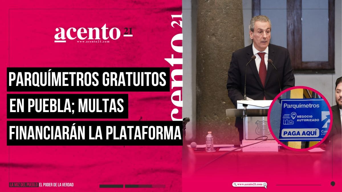 Ayuntamiento de Puebla financiará plataforma de parquímetros con cobro de multas