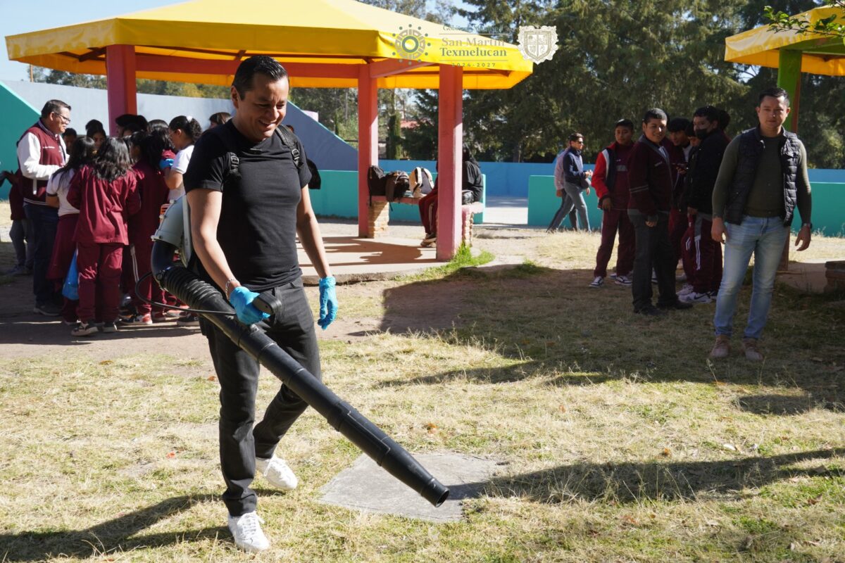 Ayuntamiento de Texmelucan realiza la primera jornada de limpieza