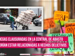 Bodegas clausuradas en la Central de Abasto