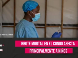 Brote mortal en el Congo afecta principalmente a niños