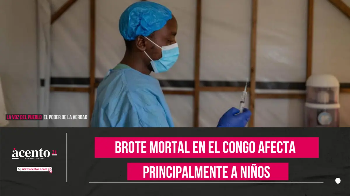 Brote mortal en el Congo afecta principalmente a niños