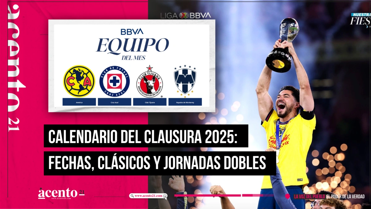 Calendario del Clausura 2025