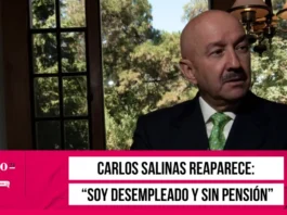 Carlos Salinas de Gortari reaparece “Soy desempleado y sin pensión”