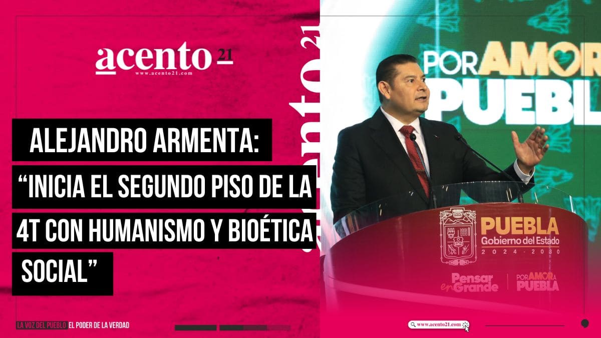 Con humanismo mexicano y bioética social, Puebla inicia segundo piso de la Cuarta Transformación Alejandro Armenta