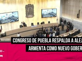 Congreso de Puebla da su respaldo a gobierno de Alejandro Armenta y resalta retos