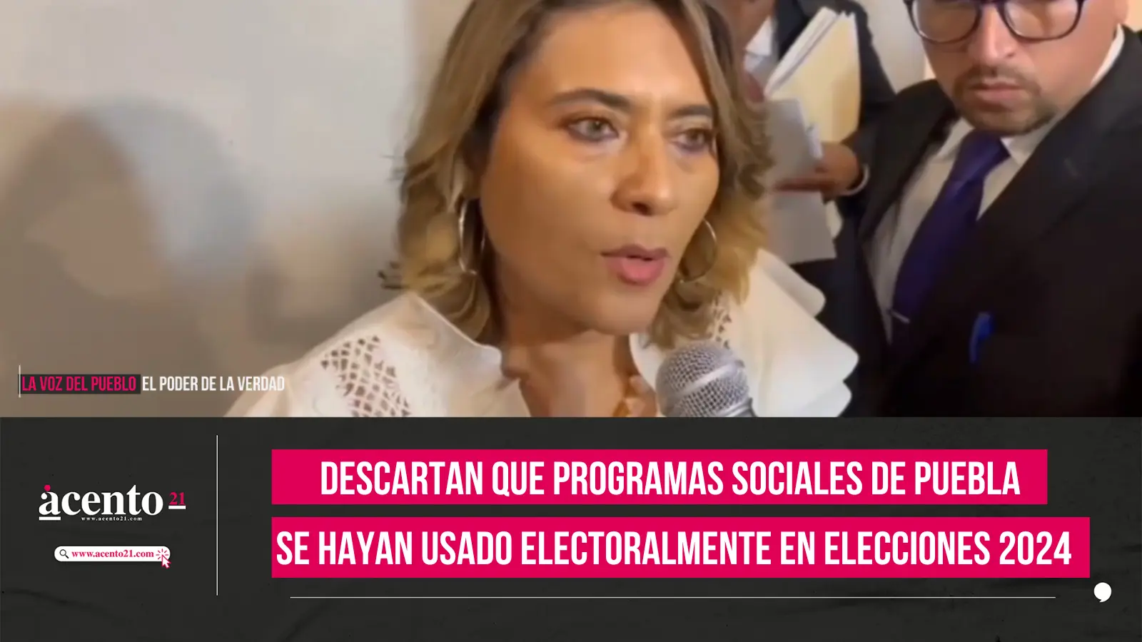 Descartan que programas sociales de Puebla se hayan usado electoralmente en elecciones 2024