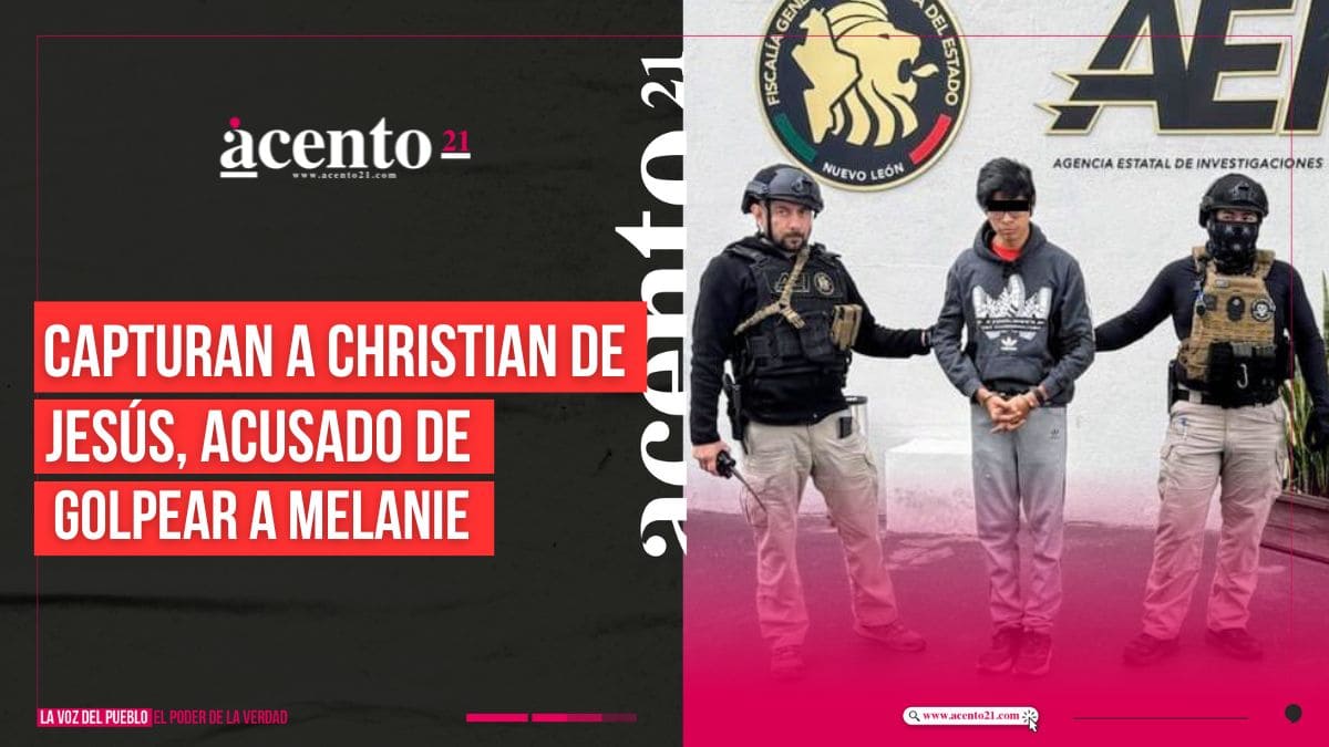 Detienen agresor de Melanie Barragán, Jesús “N” en Nuevo León