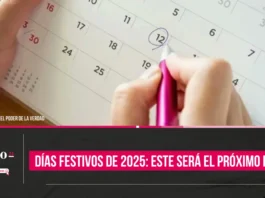 Días festivos de 2025