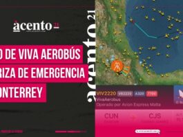 EMERGENCIA Vuelo de Viva Aerobús aterriza de emergencia en Monterrey