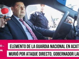 Elemento de la Guardia Nacional en Acatzingo murió por ataque directo, gobernador lamenta los hechos