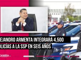 En seis años integrarán a 4 mil 500 policías a la Secretaría de Seguridad Pública de Puebla