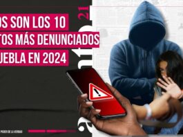 Estos son los 10 delitos más denunciados en la ciudad de Puebla en 2024