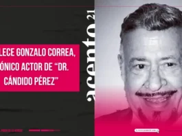 Fallece Gonzalo Correa, icónico actor de “Dr. Cándido Pérez”