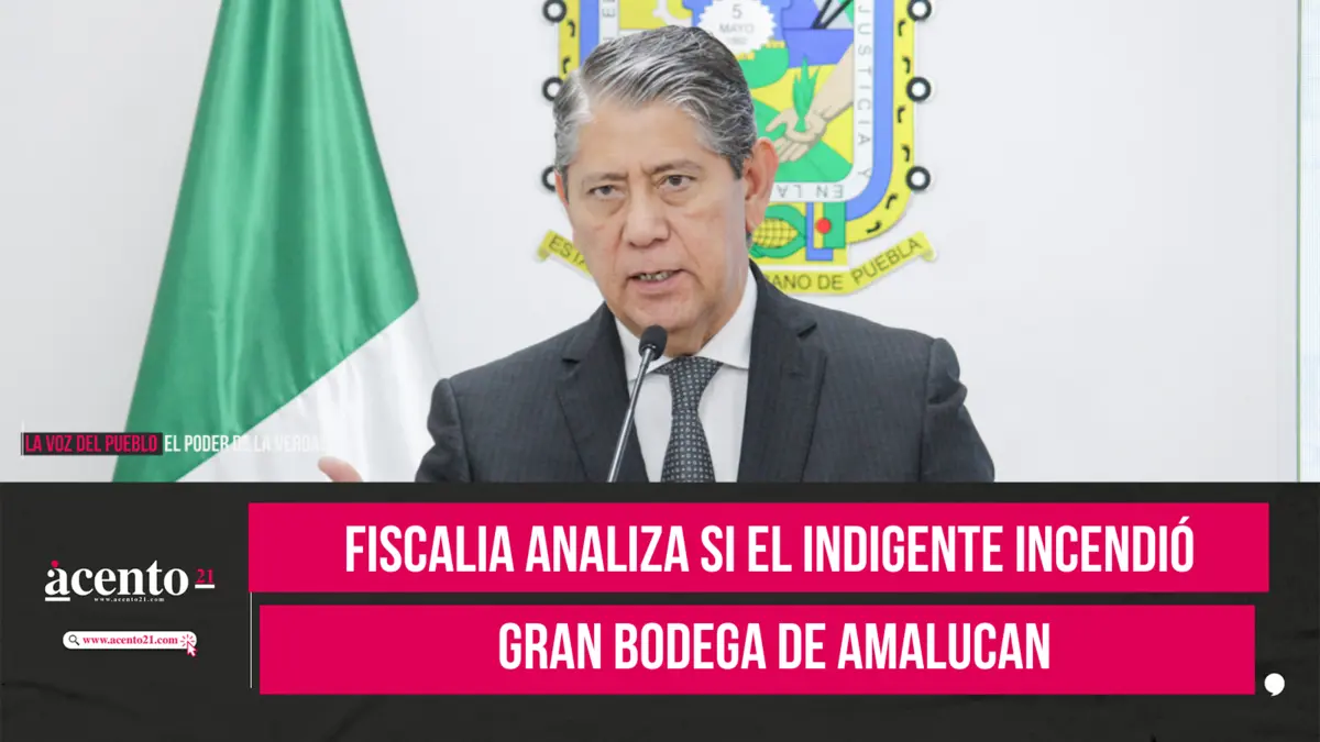 Fiscalia analiza si el indigente incendió Gran Bodega de Amalucan