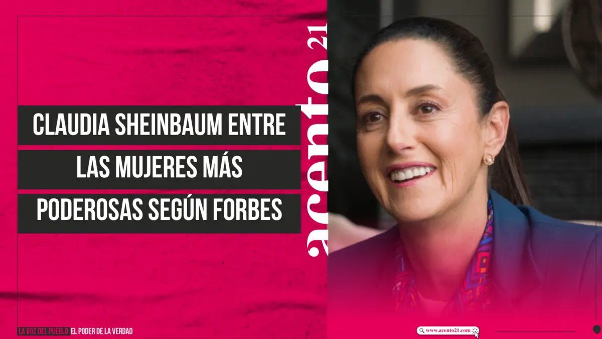 Forbes 2024 Claudia Sheinbaum, entre las mujeres más poderosas del mundo