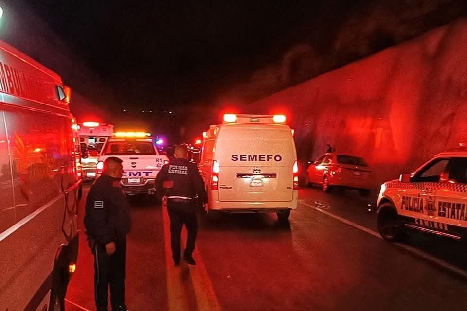 Fatal accidente deja cinco muertos en Puebla-Tlaxcala