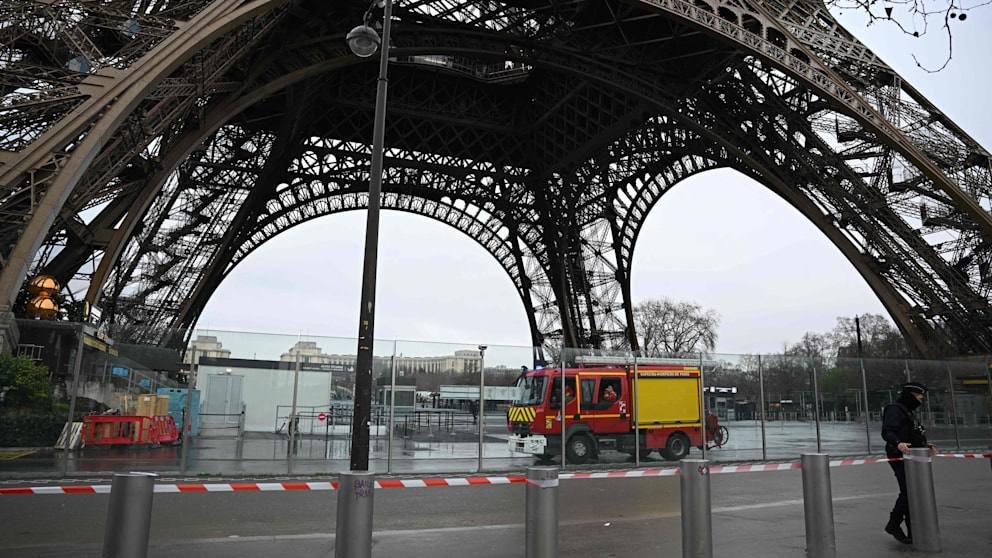 ¿Incendio en la torre Eiffel? Esto es lo que se sabe