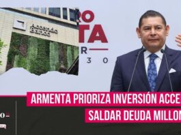 Gobierno de Armenta tendrá como prioridad recuperar inversión en Accendo y pagar deuda de Puebla