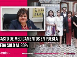 Gobierno de México, sólo ha garantizado el 80% de abasto de medicamentos en Puebla