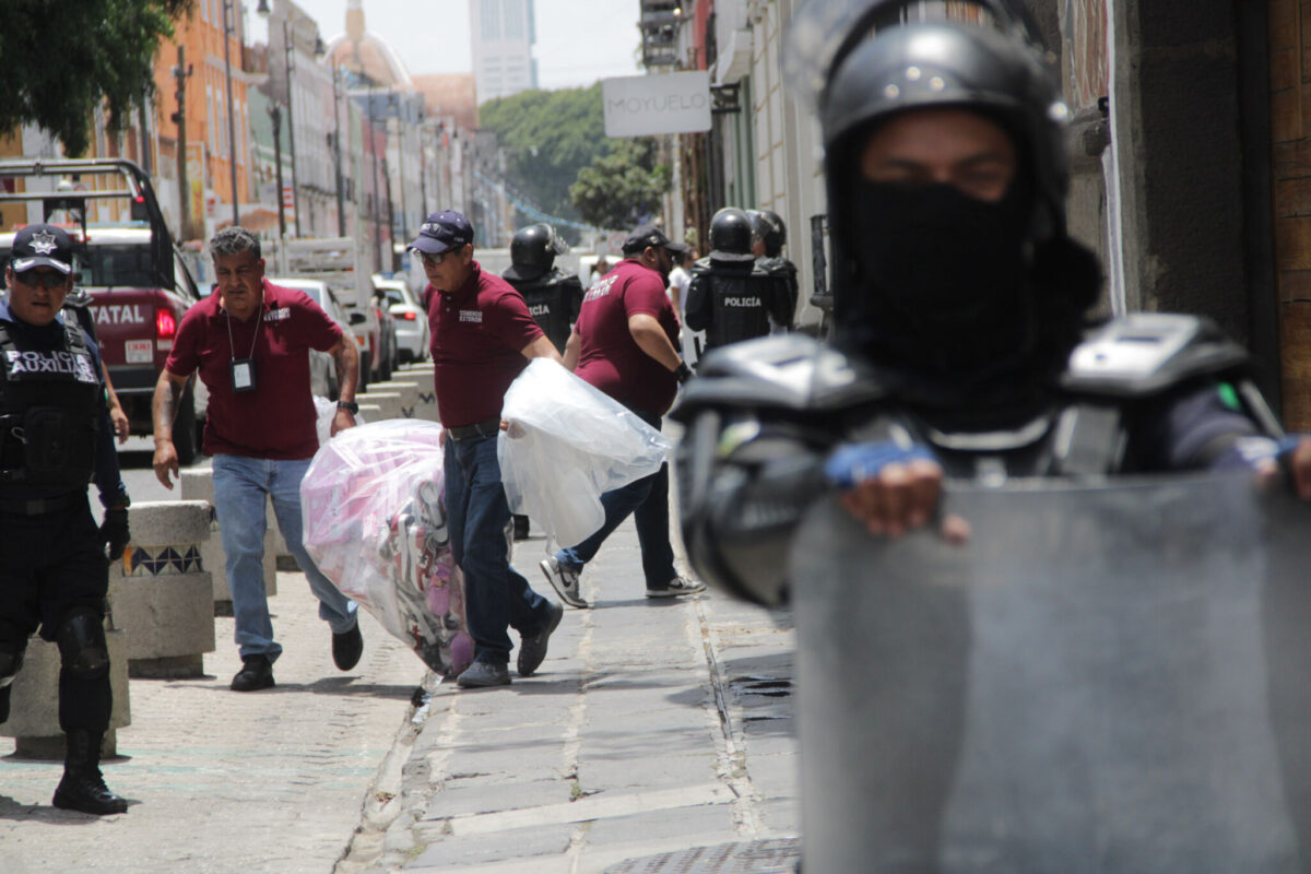 Gobierno de Puebla decomisa casi 200 mil piezas de mercancía china en 2024