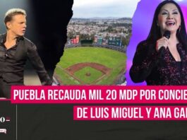 Gobierno de Puebla recaudó mil 20 mdp por conciertos de Luis Miguel y Ana Gabriel en estadio Hermanos Serdán