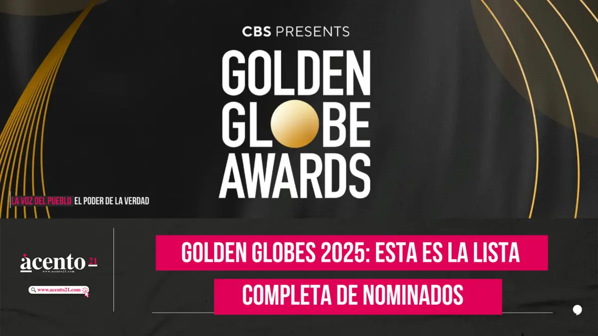 Golden Globes 2025 Esta es la lista completa de nominados