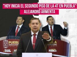 “Hoy inicia el segundo piso de la Cuarta Transformación en Puebla” Alejandro Armenta en toma de protesta