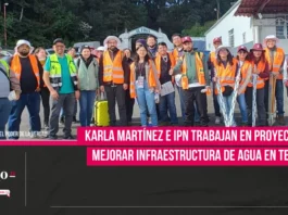 Karla Martínez e IPN trabajan en proyecto para mejorar infraestructura de agua potable en Teziutlán