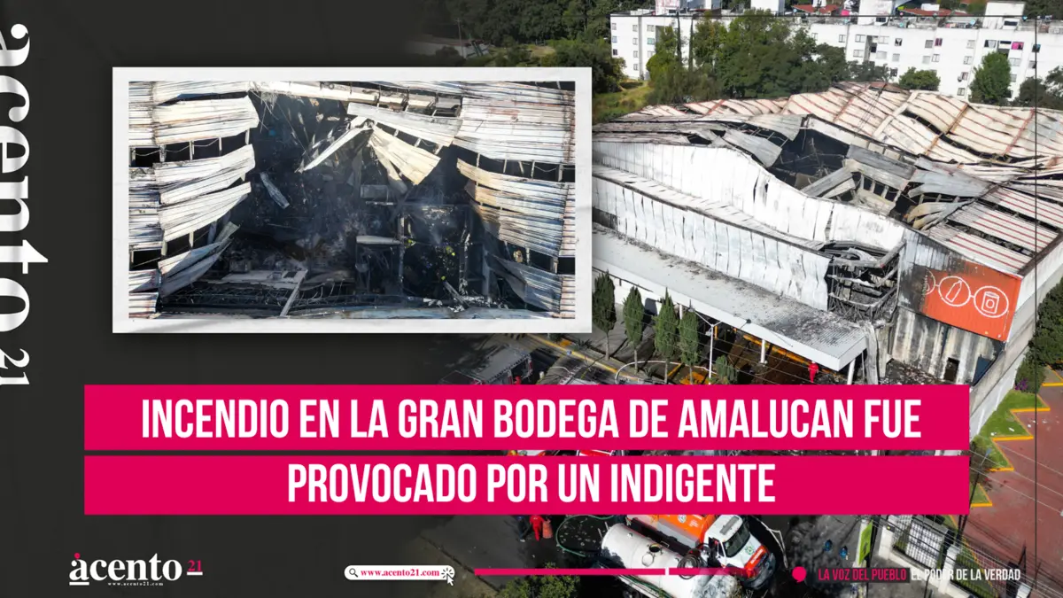 Incendio en la Gran Bodega de Amalucan fue provocado por un indigente