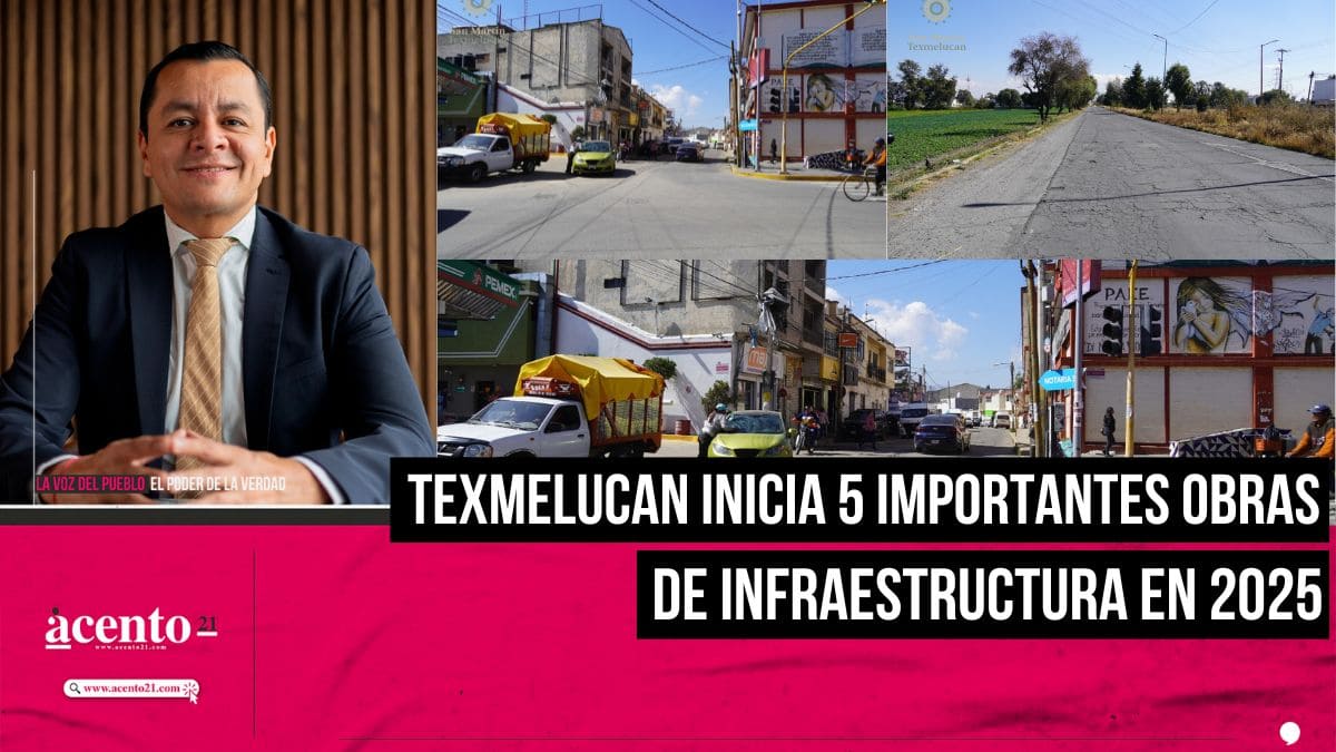 Inician 5 importantes obras en Texmelucan