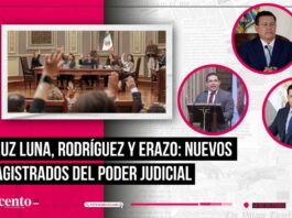 Iván Cruz Luna, Rodríguez Perdomo y Fredy Erazo fueron electos magistrados del Poder Judicial de Puebla