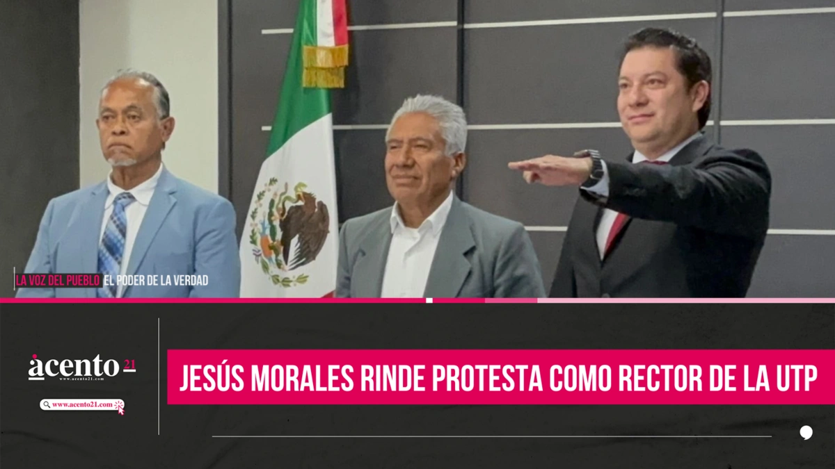 Jesús Morales rinde protesta como rector de la UTP