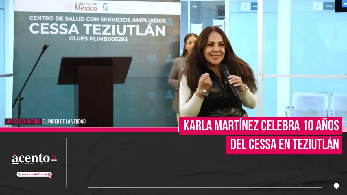 Karla Martínez celebra 10 años del CESSA en Teziutlán