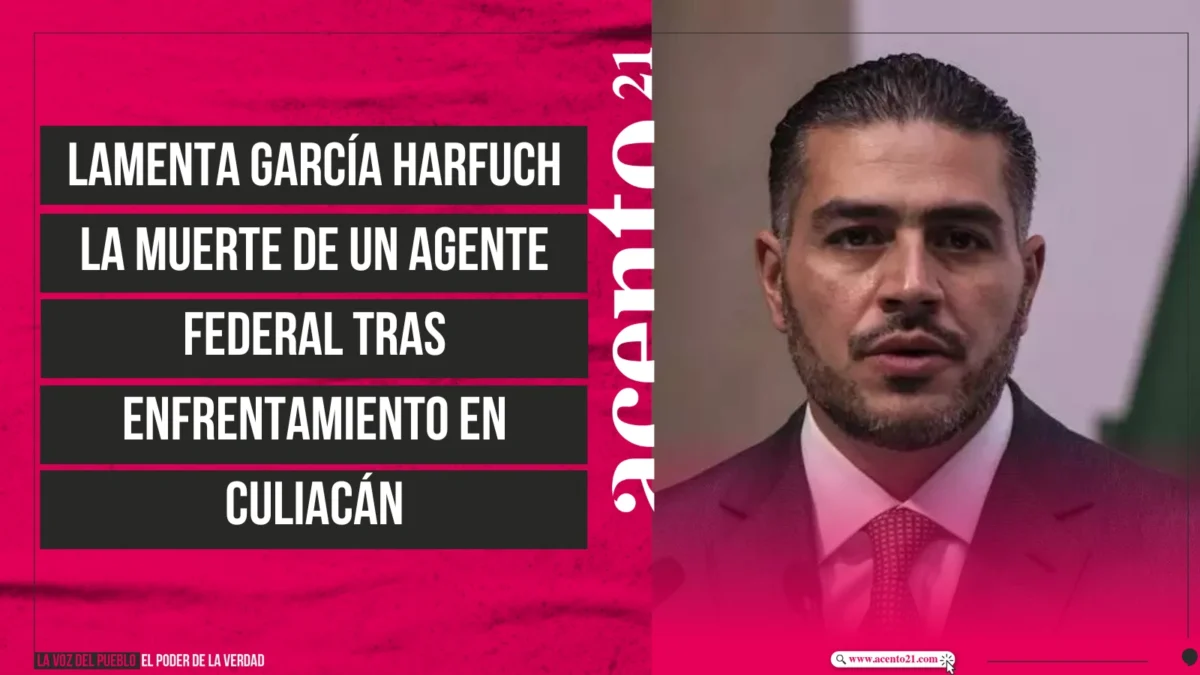 Lamenta García Harfuch la muerte de un agente federal tras enfrentamiento en Culiacán