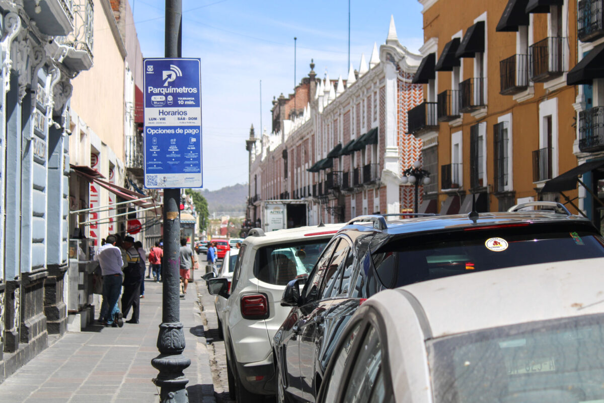 Mantendrán las mismas multas por mal uso de parquímetros de Puebla (2)