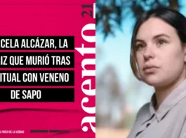 Marcela Alcázar la actriz que murió tras un ritual con veneno de sapo