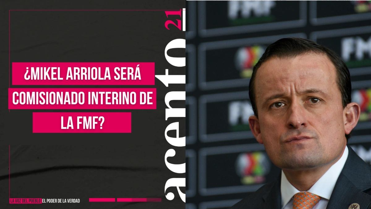 ¿Mikel Arriola será comisionado interino de la FMF