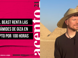 Mr. Beast renta las pirámides de Giza en Egipto por 100 horas