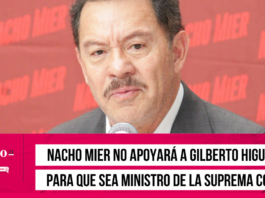 Nacho Mier no apoyará a Gilberto Higuera para que sea ministro de la Suprema Corte