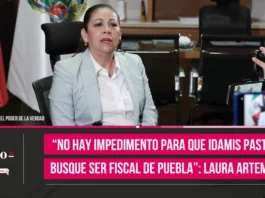 No hay impedimento para que Idamis Pastor busque ser fiscal de Puebla