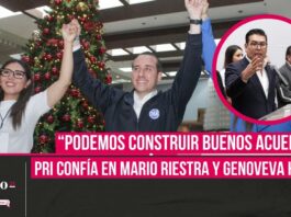 “Podemos construir muy buenos acuerdos” dirigente del PRI sobre triunfo de Mario Riestra en elección del PAN Puebla