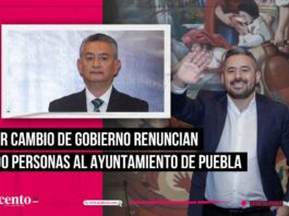 Por cambio de gobierno renuncian 500 personas al Ayuntamiento de Puebla