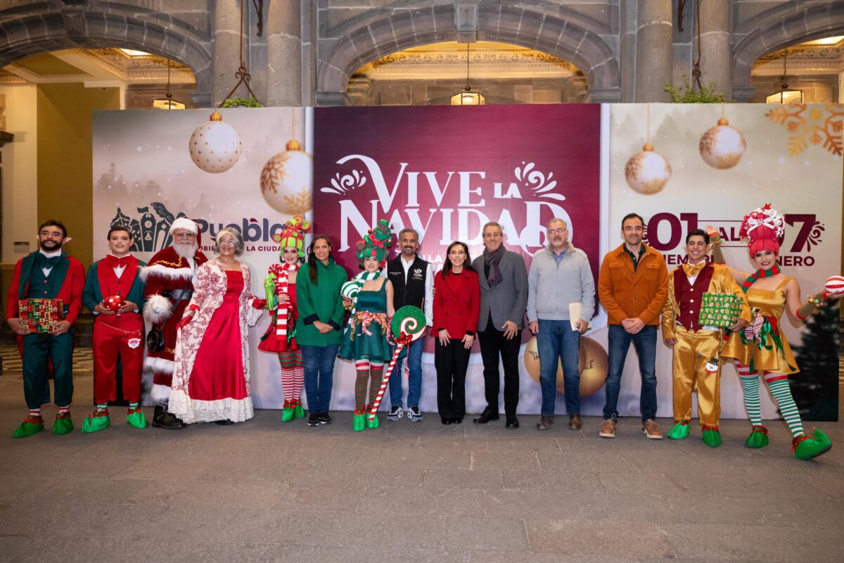 Presenta Gobierno de la Ciudad actividades del Festival Vive la Navidad