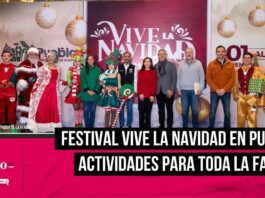 Presenta Gobierno de la Ciudad actividades del Festival Vive la Navidad