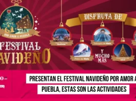 Presentan el festival navideño Por Amor a Puebla, estas son las actividades