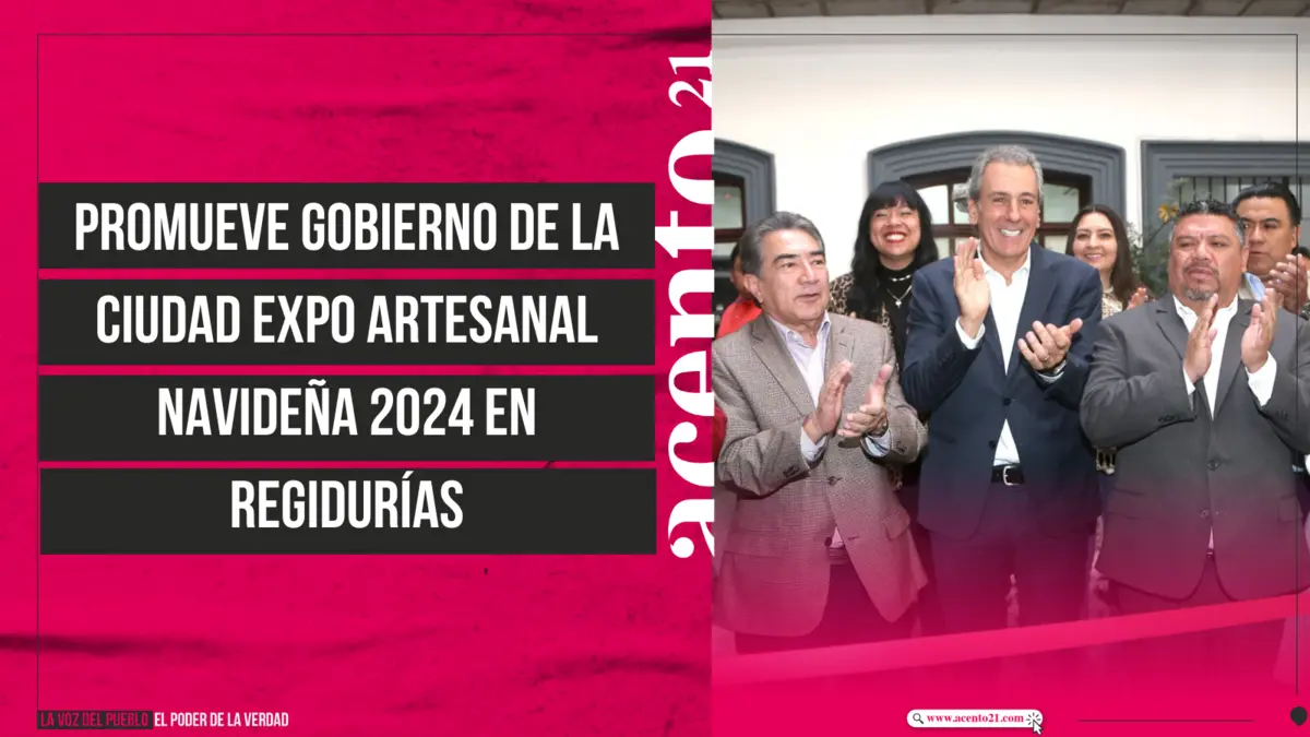 Promueve Gobierno de la Ciudad Expo Artesanal Navideña 2024 en Regidurías