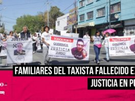 “Que haya servidores públicos capacitados y no asesinos”, exige familia de taxista fallecido en choque con policía municipal